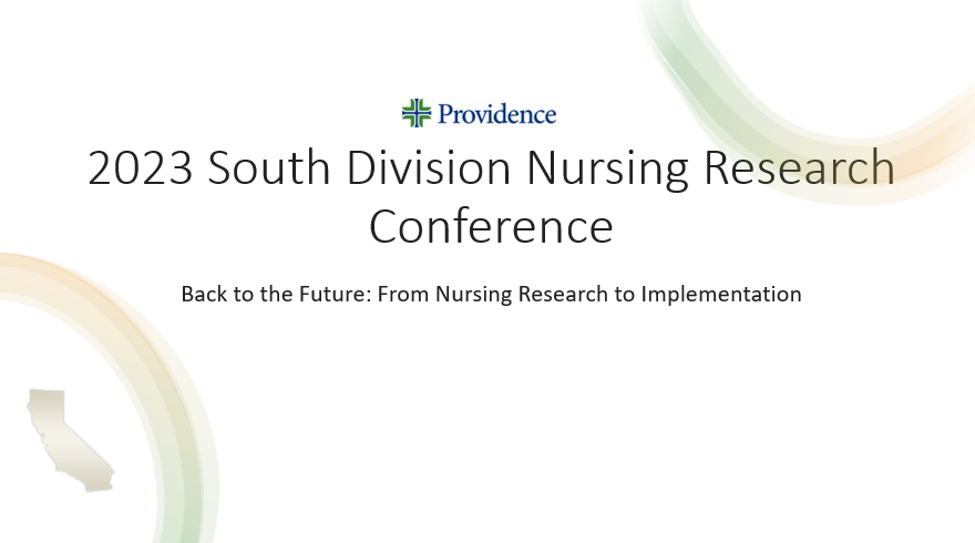2023 South Division Nursing Research Conference