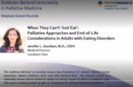 When They Can't 'Just Eat': Palliative Approaches and End-of-Life Considerations in Adults with Eating Disorders