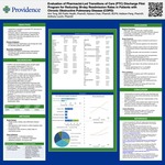Evaluation of Pharmacist-Led Transitions of Care (TOC) Discharge Pilot Program for Reducing 30-day Readmission Rates in Patients with Chronic Obstructive Pulmonary Disease (COPD by Ann Tong, Hyesoo Chae, Addison Pang, and Tony Lucchi