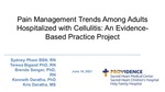 Pain Management Trends among Adults Hospitalized with Cellulitis: An Evidence-based Practice Project by Syndey Pham, Teresa Bigand, Brenda Senger, Kenn Daratha, and Kris Daratha