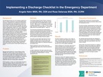 Implementing a Discharge Checklist in the Emergency Department by Angela Hahn and Rose Delarosa