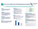 Use of Ice to Reduce Pain With Betamethasone Injections by Ava Cavanagh, Tami Chertude, Sofia Costas, Brooke Dyal, Cindy Kenyon, Nancy Irland, Nancy Rosser, and Marian Wilson